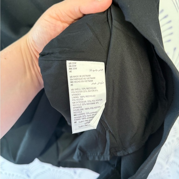 Classic Black Dress 20W NWT On34th - Picture 5 of 5